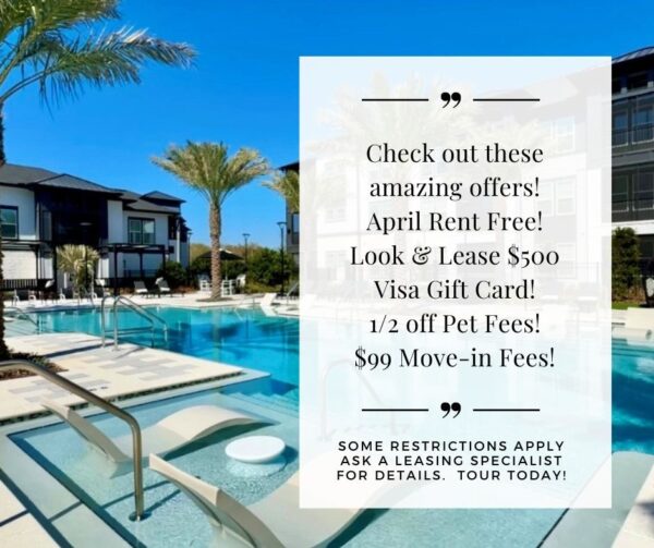 Free Rent Offer! at Addison Farms